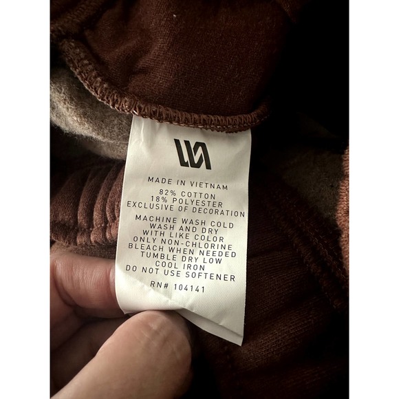 VRST 8" Inseam Fleece Lined Shorts-Size Small Men-Color:Brown-NWT - Picture 3 of 7